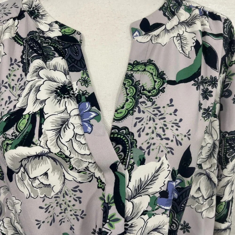 LOFT FLORAL PULLOVER DRESS NEW WITH TAG - Picture 9 of 15